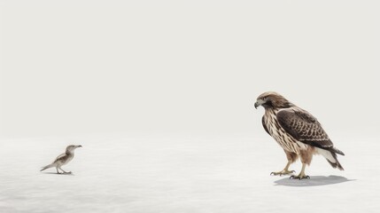 Wall Mural - white tailed hawk