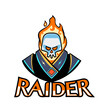  Raider transparent background logo PNG design  