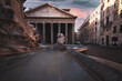 Rome one of the oldest cities in the world with the most visited monuments. Ancient historic city where the ancient Romans lived and the heart of Catholicism with the Vatican