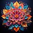 © LifeGen - colorful mandala, generative ai