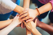 © Andrii  - Teamwork Triumph: Young People Showing Solidarity. Generative AI
