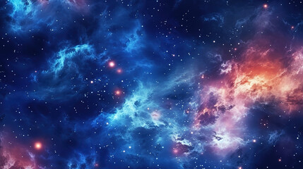 Wall Mural - dreamy reflected sky abstract. generative ai