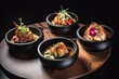 european-inspired take on asian cuisine, featuring fusion of flavors and techniques, created with generative ai