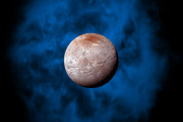 Wall Mural - pluto. dwarf planet of the solar system. the elements of this image furnished by nasa.