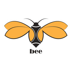 Wall Mural - Bee logo