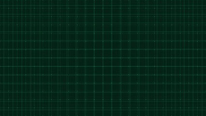 Canvas Print - animated sci-fi hud grid element with flickering effect.