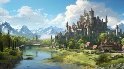 RPG Open World Game Art