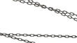 The metal chain png image 3d rendering