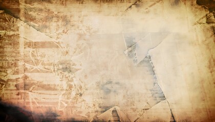 Wall Mural - old paper background with a vintage newspaper grunge texture. The texture adds visual interest and a touch of nostalgia, creating a captivating backdrop, old paper background with effect