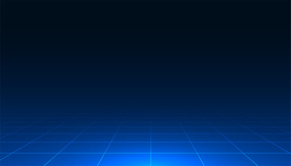 abstract infinity landscape grid lines vector design