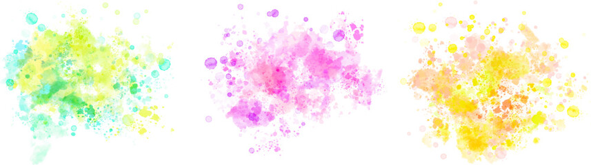 Wall Mural - watercolor vector stains; background for texts