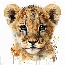 Lion And Cub Art Free Stock Photo Public Domain Pictures lion-and-cub-art-free-stock-photo-public-domain-pictures