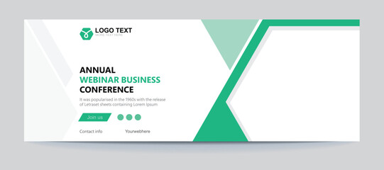 webinar business banner template 