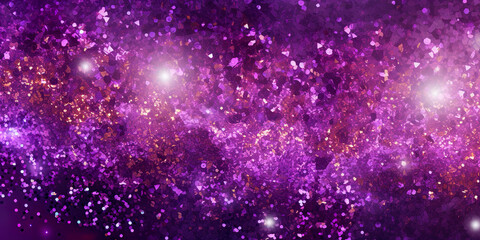 Wall Mural - abstract festive glitter shiny background, ai generated