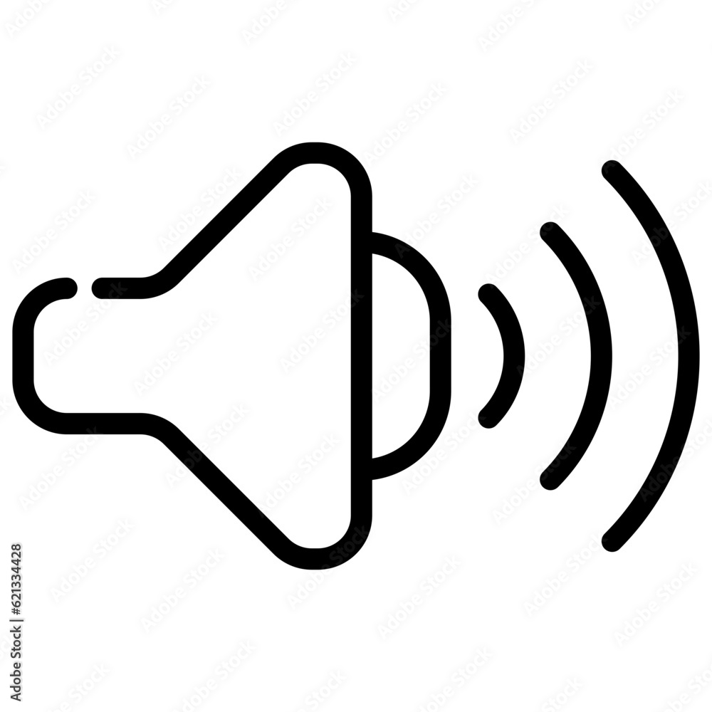 sound, button, vector, icon, music, symbol, interface, web ...