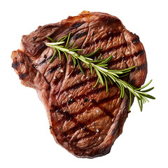 Ribeye steak isolated - Generative AI