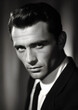 © Ricky - vintage actor headshot from golden age of cinema, black and white photo made with generative ai