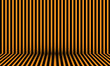© photoraidz - Repeat horizontal line template black orange background halloween vector design