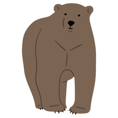 Wall Mural - Grizzly Bear Single 13 PNG