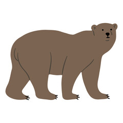 Wall Mural - Grizzly Bear Single 2 PNG