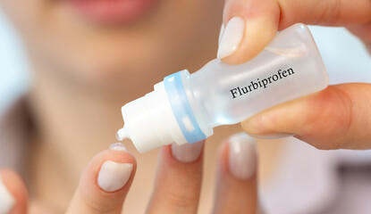 Poster - Flurbiprofen Medical Drops