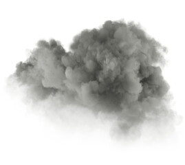 Aufkleber - Rain clouds mystic for landscape cutout backgrounds 3d render png