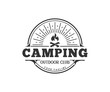 © siam - Camping and outdoor adventure retro logo