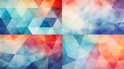 Canvas Print - abstract colorful background