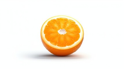 Poster - orange on a white background