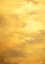 金色のレトロな和風背景テクスチャ