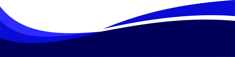 Wall Mural - Curved Header & Footer Element