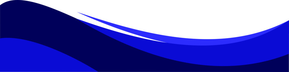 Wall Mural - Curved Header & Footer Element