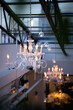Wedding Lights Candles Chandelier Bokeh Event Events Floating Candles Light Holiday Christmas Sky Luminary