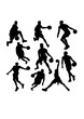 © fennywiryani - Basketball sport silhouettes