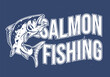 Salmon Fishing Poster Design