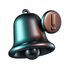 Wall Mural - Bell Alert 3D Icon