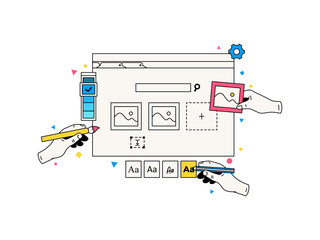 UI UX Illustration Design User Interface Experience Wireframe Layouting Figma Userflow Website Mobile App Screen Desktop Dashboard Computer Laptop Phone Tablet Responsive