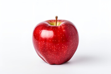 Wall Mural - red apple isolated on white background