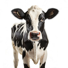 Cow On Transparent Background Isolated Png.Generated With AI