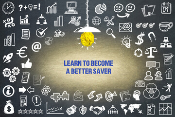 Poster - Learn to become a better saver