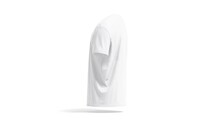 Blank White Oversize T-shirt Mockup, Looped Rotation, 4k
