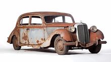 Rusty Old-timer Car