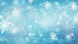 © Deep Ai Generation - Blue Christmas snowflakes background, Generative ai