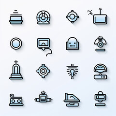 business icons set