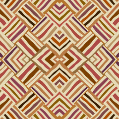 Leinwandbilder - Seamless vector image. Beige herringbone geometric pattern . Tribal native style. Vector image