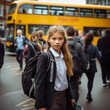 © Ali - **Returning to school , start of a new academic adventure for pupils, excitement and anticipation, buses , supplies to mortar boards , books., glamour shot