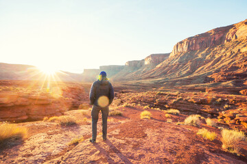 Wall Mural - Hike in Utah