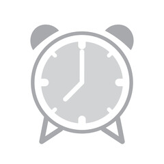 Wall Mural - Clock Icon Silhouette