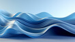© Classy designs - 3d blue abstract background with waves
