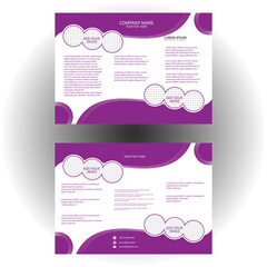 Corporate business brochure template cover design.